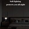 FSHVQKD Dog Paw Night Light,Plug-in Nightlights Auto Sensor Night Lamp