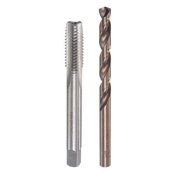 sourcing map 3/8-16 UNC Straight Flute Thread Tap and 7.9mm