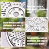 SSEHCWAN 4 Packs Planter Insert for Large Pots, 10''/13" Round