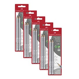 Faber-Castell 111992 Jumbo Grip HB Pencil (Pack of 2, Jumbo Pencil, 5 Packs)