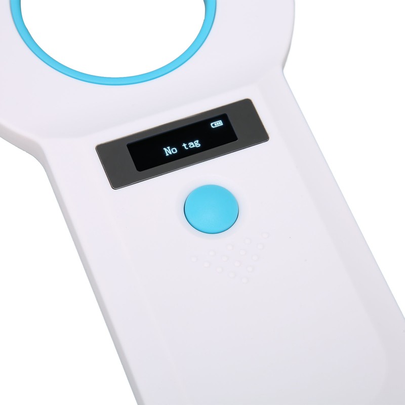 Microchip Scanner Wireless 2.4G Connection USB Charging Clear Display Stable