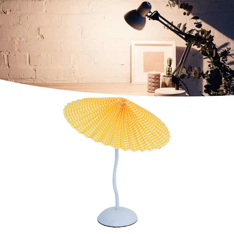Bedside Lamp Umbrella Shaped Simple Decorative Table Light Bedroom Nightstand