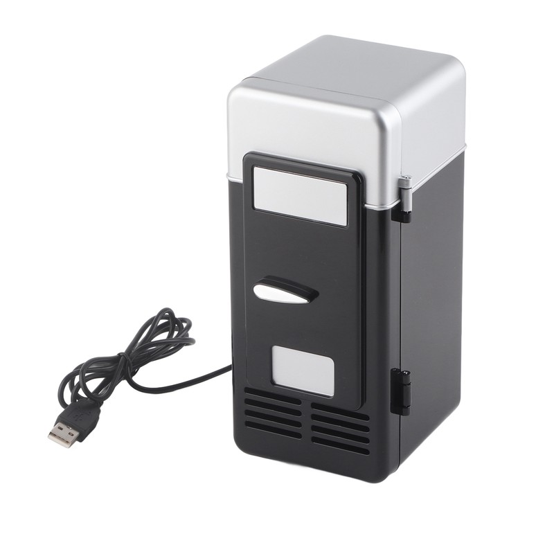 Mini USB Fridge Compact Cooler Foods Skin Care Product Storage