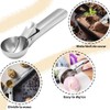 Cuchara para Helado de Acero Inoxidable–Cuchara para Frutas, Funderelele, Cuchara