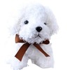 Amily, 4 Types of Plush Dogs, Keychain, Ribbon, Fluffy, Cute,