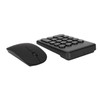 Numeric Keypad Portable Slim 2.4GHz USB Wireless Mini Black Numeric