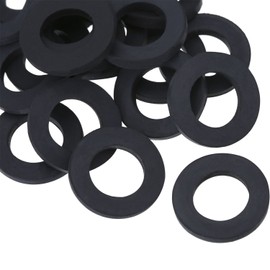 Hotop 20 Pack Shower Hose Washers Rubber Washers Seals for 1/2 Inch Shower Head and Hose