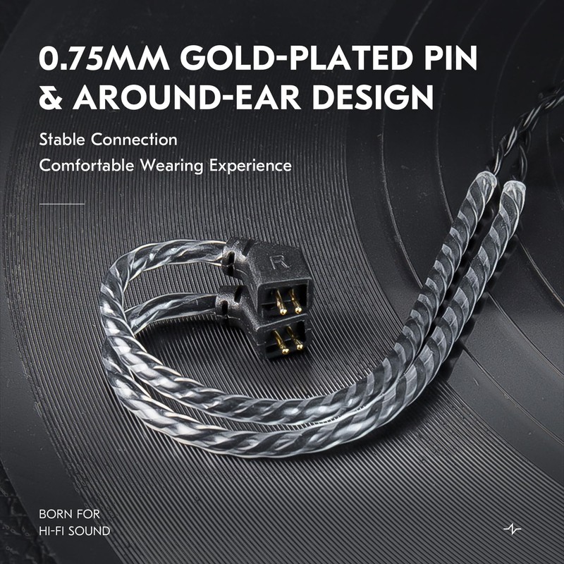 2 Meter Long, kz zs10 pro IEM Cable, CCZ C01