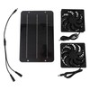 Solar Panel Fan Kit 10W Solar Powered Dual Fans for