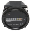 Boat Hour Meter 2.4in Diameter Maximum 99999.99H High Accuracy Mechanical