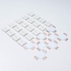 20Pcs 4-Pin Led Lights Strip Connectors Set with 8 Pcs