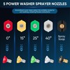 Saker Foam Cannon, 1/4 Inch Quick Connect, Power Washer Foam