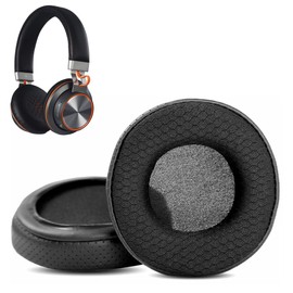 S2 Ear Pads, HAIZEEN Ear Pads Compatible with Betron S2 S2 Wireless Headphones Ear Pads Replacement Cushion (Breathable Leather/Durable Fabric and Memory Foam)