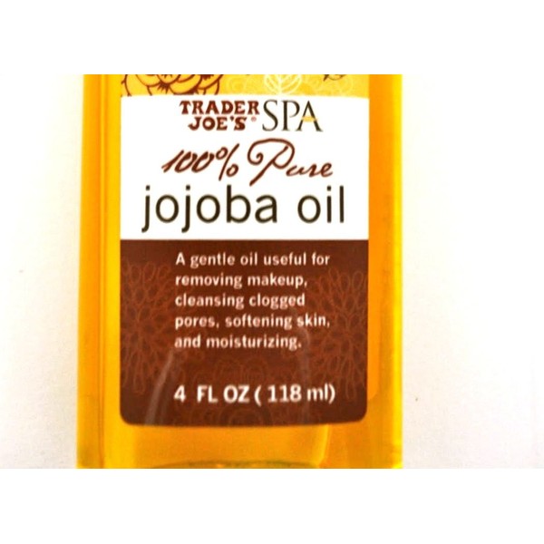 Trader Joes 100% Pure Spa Jojoba Oil - Cruelty Free - Two. 4-Oz bottles
