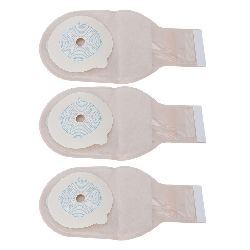 10pcs One Piece Colostomy Bag Lock Buckle Activated Carbon Deodorizing