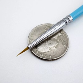 Huge Miniatures Paint Brush, #0 Round Vegan Sable Synthetic Paint Brush