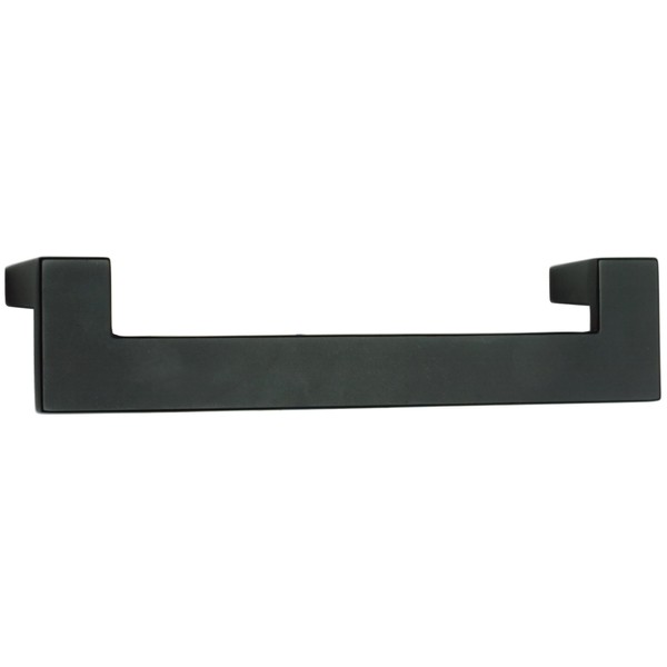 Atlas Homewares A847-BL U-Turn Collection 5.7-Inch Pull, Matte Black
