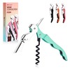 Soft Velvet Touch Waiters Double Hinge Corkscrew Wine Key Bottle