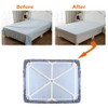 BaiJ Bed Sheet Clips,3 Way 6 Sides Bed Sheet Fastener