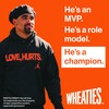 Wheaties Cereal, Breakfast of Champions, Jalen Hurts Cereal Box, 100%