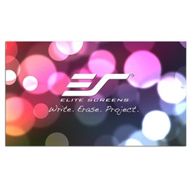 Elite Screens Insta-DE Series, 84-inch Diag. 4:3, Active 3D and 4K Ultra HD Ready, Wall Covering Dry Erase Marker WhiteBoard Projection Screen, Model: IWB84VW