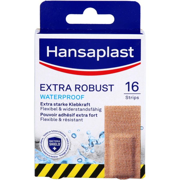 Hansaplast Extra Robust Pflaster Wasserdicht, 16 St. Pflaster
