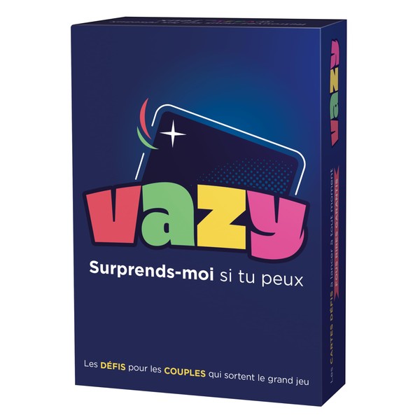 VAZY - Couples Game - Challenge Cards to Throw Anytime