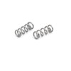 sourcingmap Compression Spring,304 Stainless Steel,2mm OD,0.3mm Wire Size,5mm Free Length,Silver