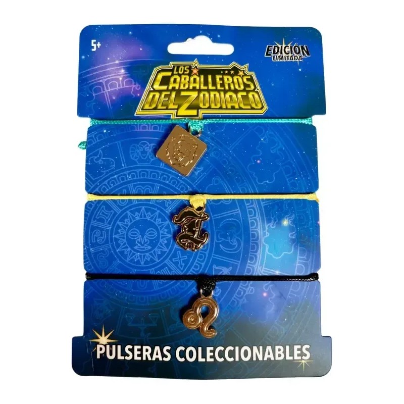 Pulseras De Amistad Leo - Caballeros Del Zodiaco Set 3
