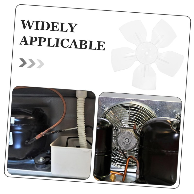 LABRIMP Heavy Duty Freezer Condenser Fan Blade Replacement Sturdy Plastic