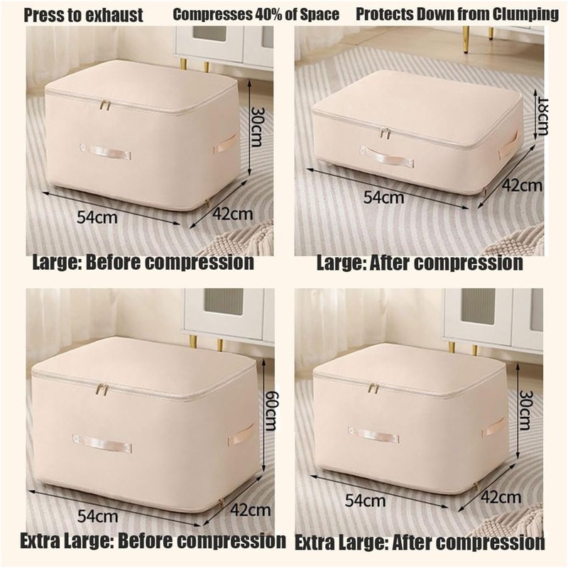 Ultra Space Saving Self Compression Organizer, 2024 New Ultra Space