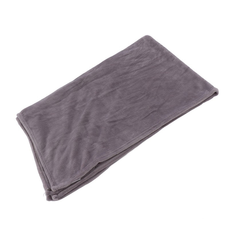 Flannel Throw Blanket Plush Light Breathable Foldable Warm Stylish Simple