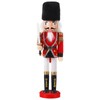 DEARMAMY Large Nutcrackers Christmas 6ft Christmas Nutcracker Figurine Decoration: Wooden