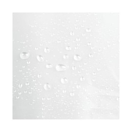 PEVA Waterproof Shower Curtain Liner with 12 Reinforced Buttonholes- 72" x 70" – Clear