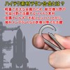 【BEATONJAPAN】 Titanium Alloy Carabiner Compact Keychain Keyring Rust-proof Hook Lightweight