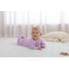 GUISBY Long Sleeve Baby Footed Pajamas with Mittens Cotton Sleepers