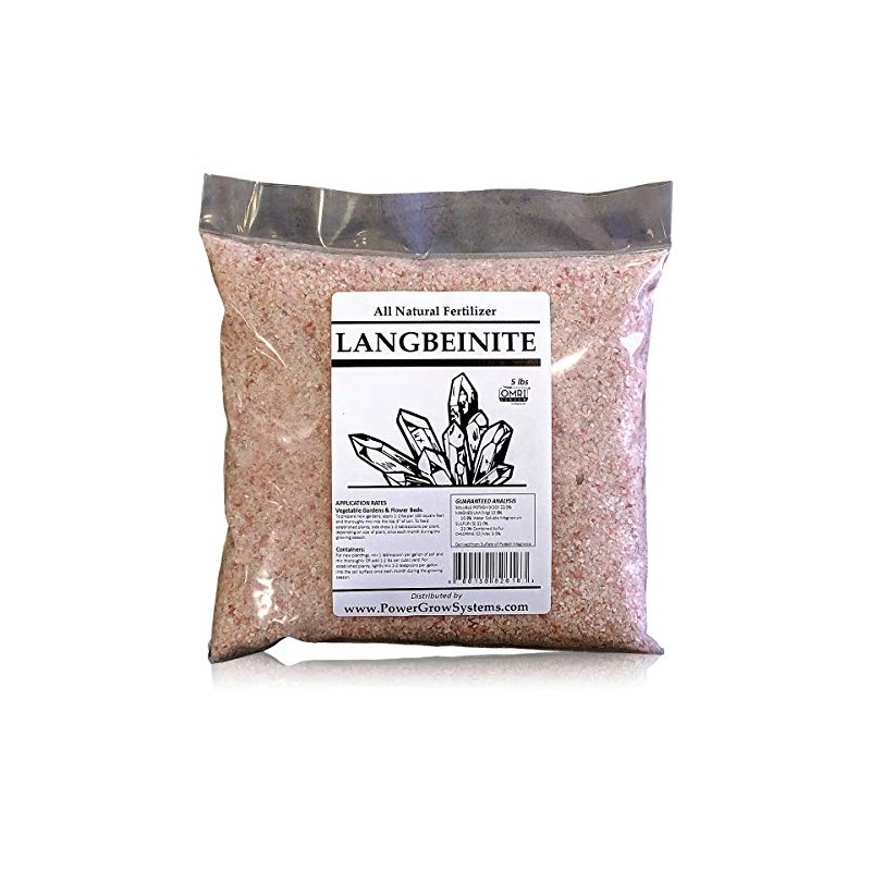 LANGBEINITE - Sulfate of Potash Magnesia (K-MAG) Organic Fertilizer 0-0-22