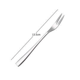 Asking 12-Piece Mini Fruit Fork, Stainless Steel Salad Forks