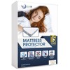 Dreamzie Mattress Protector Waterproof with 4 Elastic Corners - Made