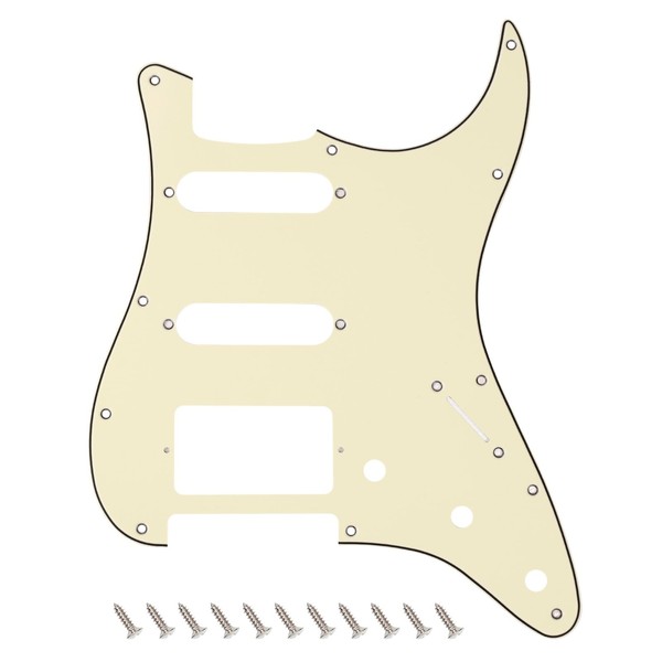 Banworks 3 Ply Strat HSS Pickguard 11-Hole Electric Guitar Pickguard