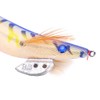 10Pcs Hard Bait Squid Jig Fishing Lure Octopus Wooden Shrimp