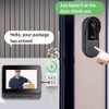 TKMARS Doorbell Camera Wireless No Subscription 1080P, Waterproof Door Bell