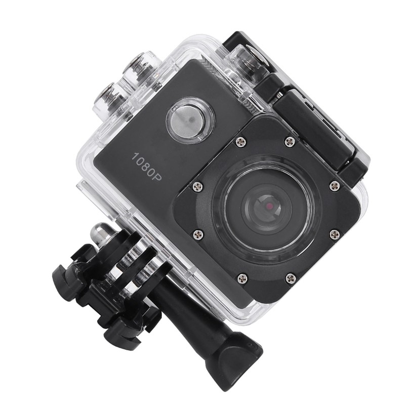 1080P HD 2inch LCD Screen Sports 30m Waterproof Action Camera