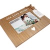 Our Love Story Wooden 6x4 Photo Frame with Heart and