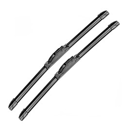 Windshield Wiper Blades 24”+18” Replacement for MAZDA 3 2014-2018 Mazda 6 2009-2017 Mazda CX-5 2013-2016 Hyundai Santa Fe 2007-2012 Nissan Frontier 2005-2019 Car Wiper Blades With Universal U/J Hook