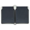 Electraline 605908 2 earthed Contact Socket 2-Way, with lids, Suitable