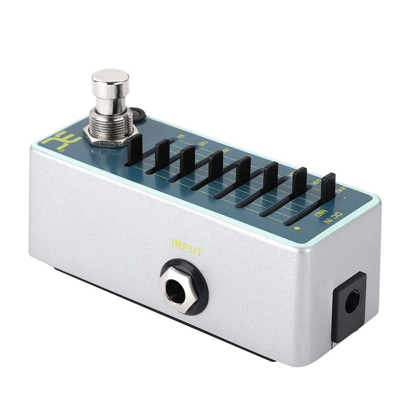 EX 7 Band EQ Micro Electric Guitar Effect Pedal With