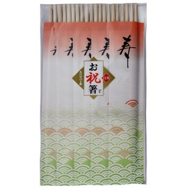 Q-004 Celebration Chopsticks, Akebono Aspen Material, For Important Celebrations