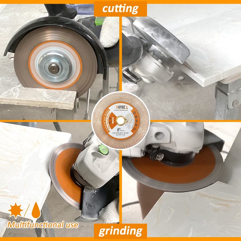BGTEC Diamond Cutting Disc 125 mm - Diamond Grinding Disc