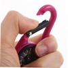 SUPVOX Carabiner Hook Mini Compass Multi-use Pocket Compass for Outdoor